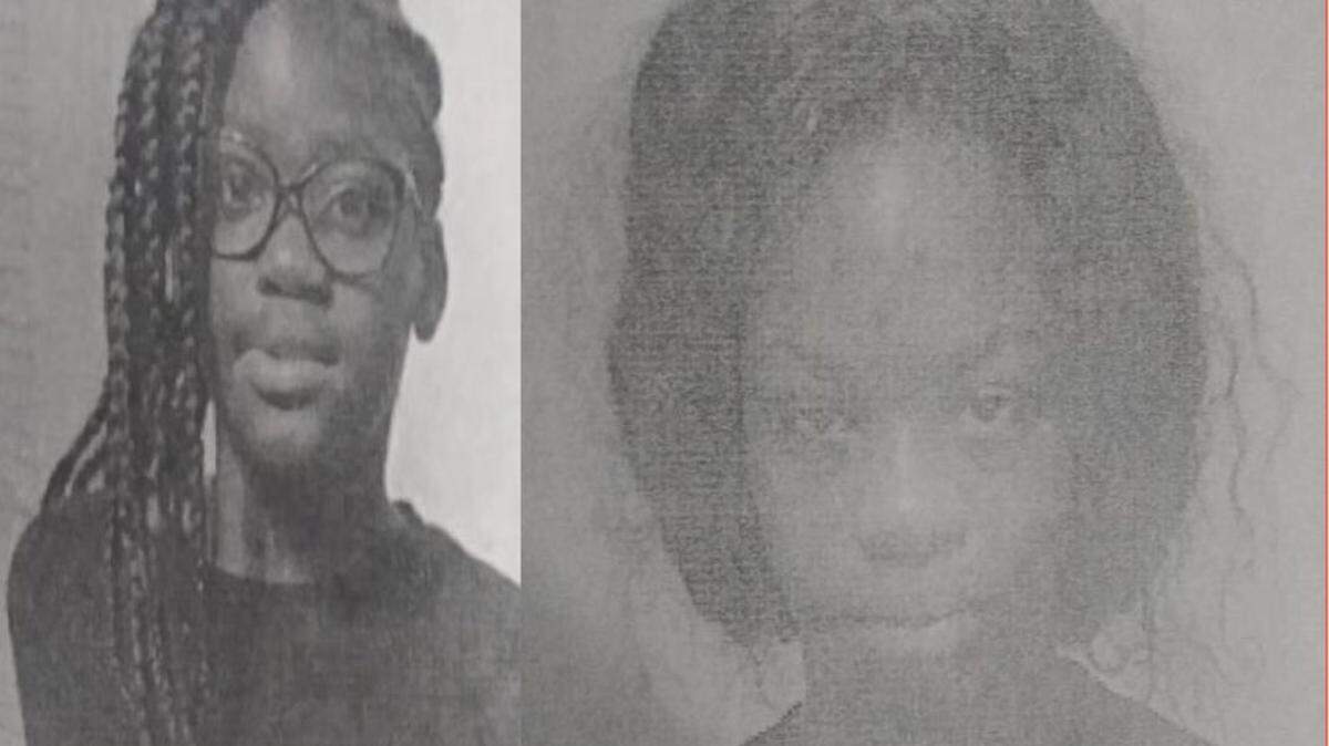 Kareena and Keonnah Mesidor ran away from their Miami home in the 1300 block of Southwest First Street on Wednesday. Miami police need help finding them.