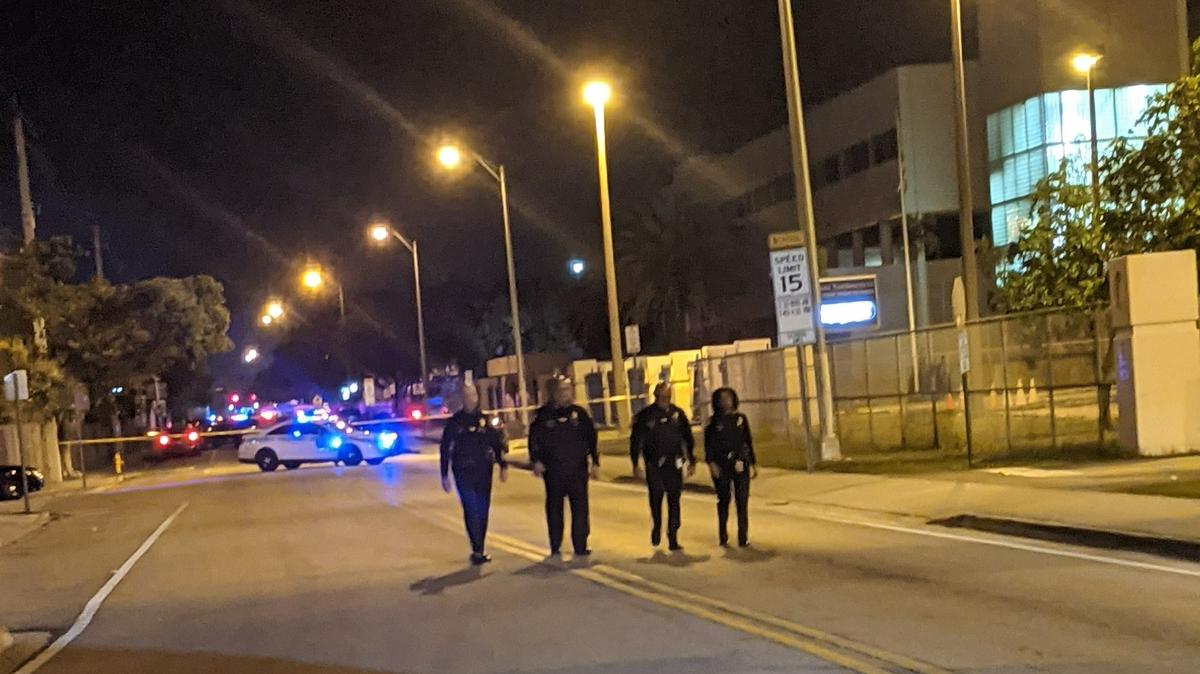 Miami police are investigating a police involved-shooting. A traffic stop may have turned to gunfire, law enforcement sources say.