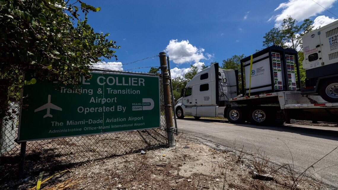 ¿Qué pasaría si un huracán azota el ‘Alligator Alcatraz’? Florida elabora un plan de evacuación