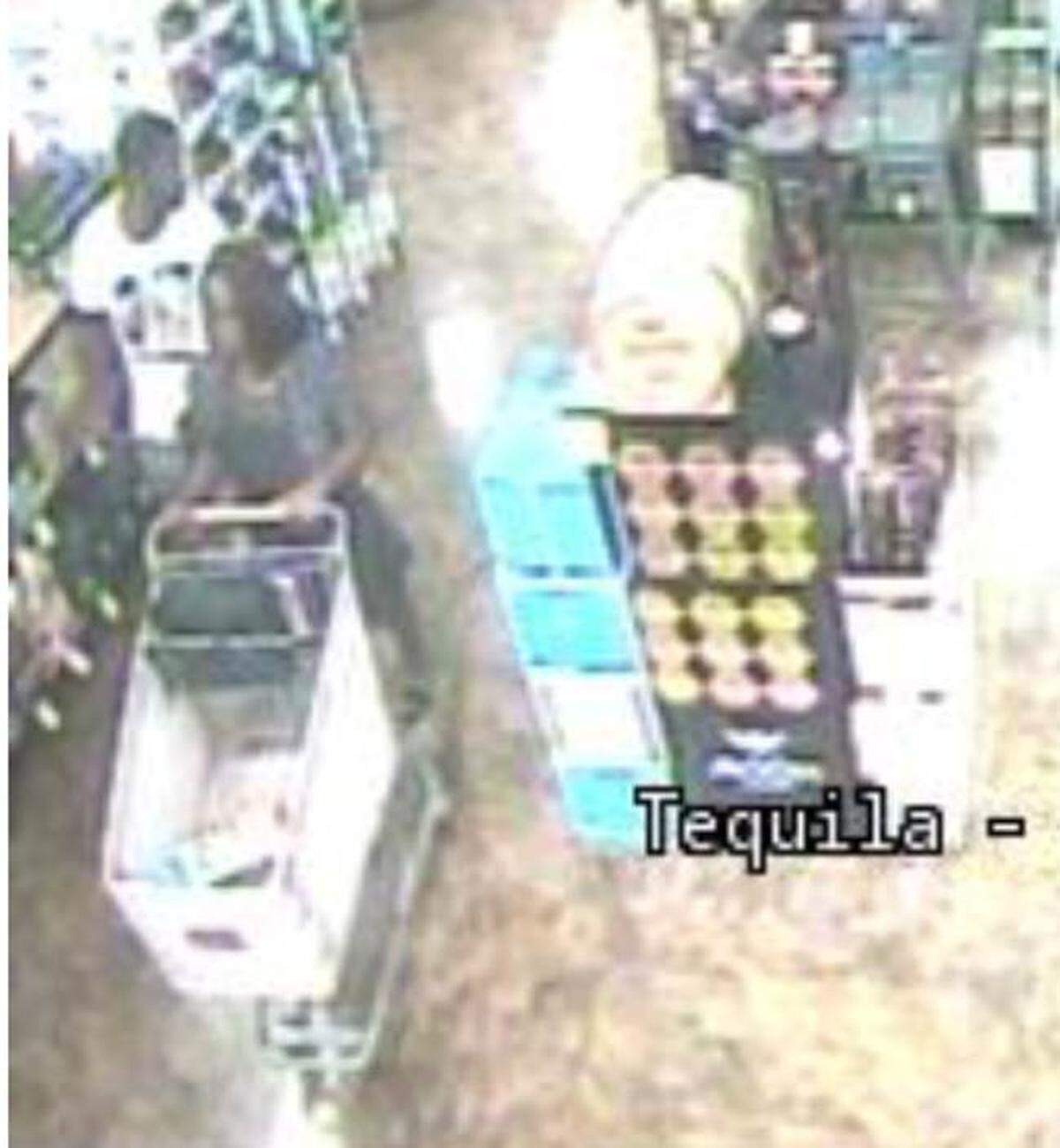 Palm Beach County Sheriff’s Office said the woman in this couple secreted bottles of Patron in her purse