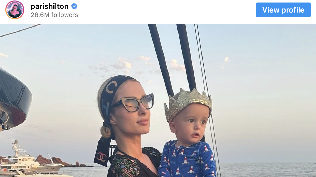 Becoming a mom of two has not slowed down Paris Hilton.