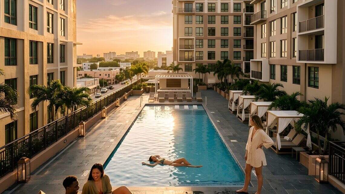 Beyond the dorm: Luxury student apartments are changing college life in Miami
