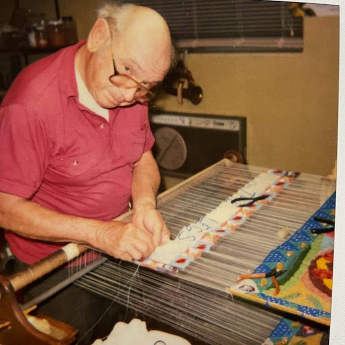 Portrait of Gerald Winter in his South Miami studio.