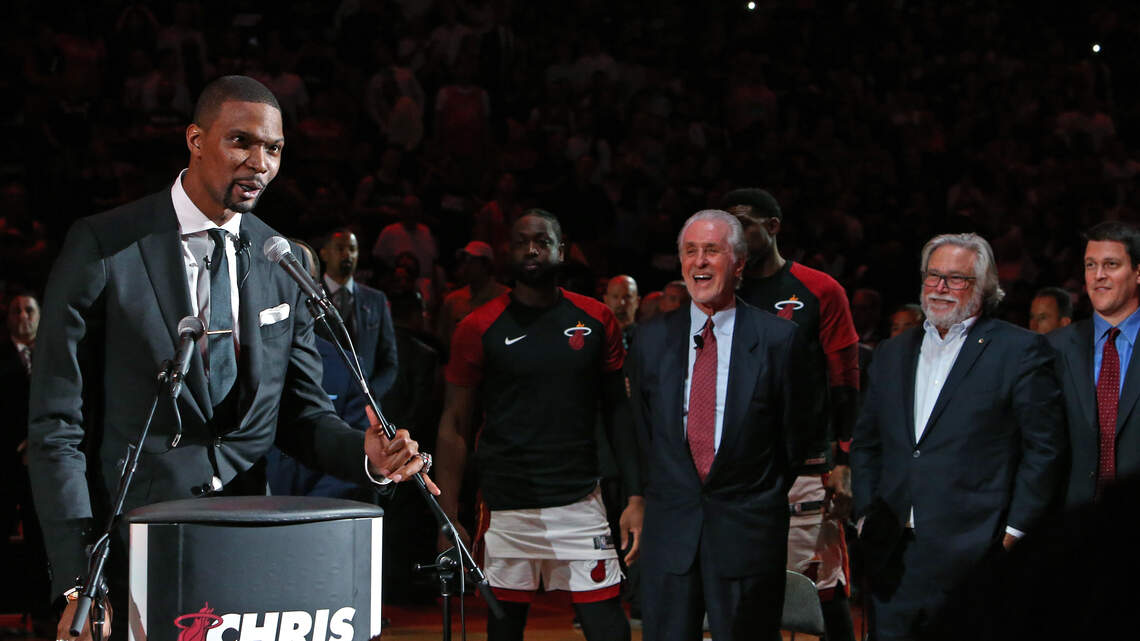 How did Pat Riley influence Chris Bosh’s 2010 free agency decision? An ‘06 championship ring