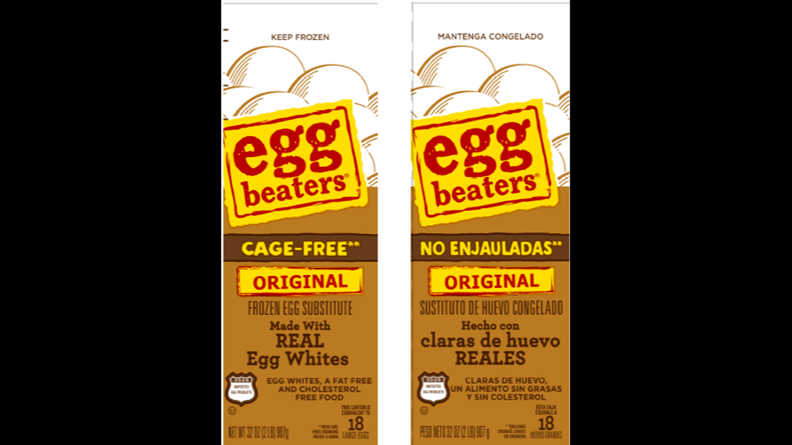 Recall: Egg substitutes in Florida, California, other states might contain bleach