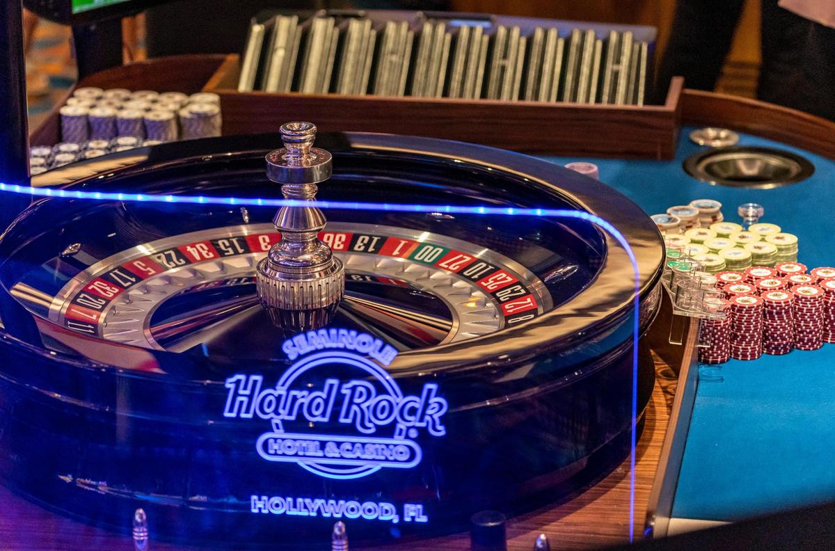 Roulette is now one of the gambling options at the Seminole Hard Rock Hotel & Casino Hollywood, Thursday, December 7, 2023.