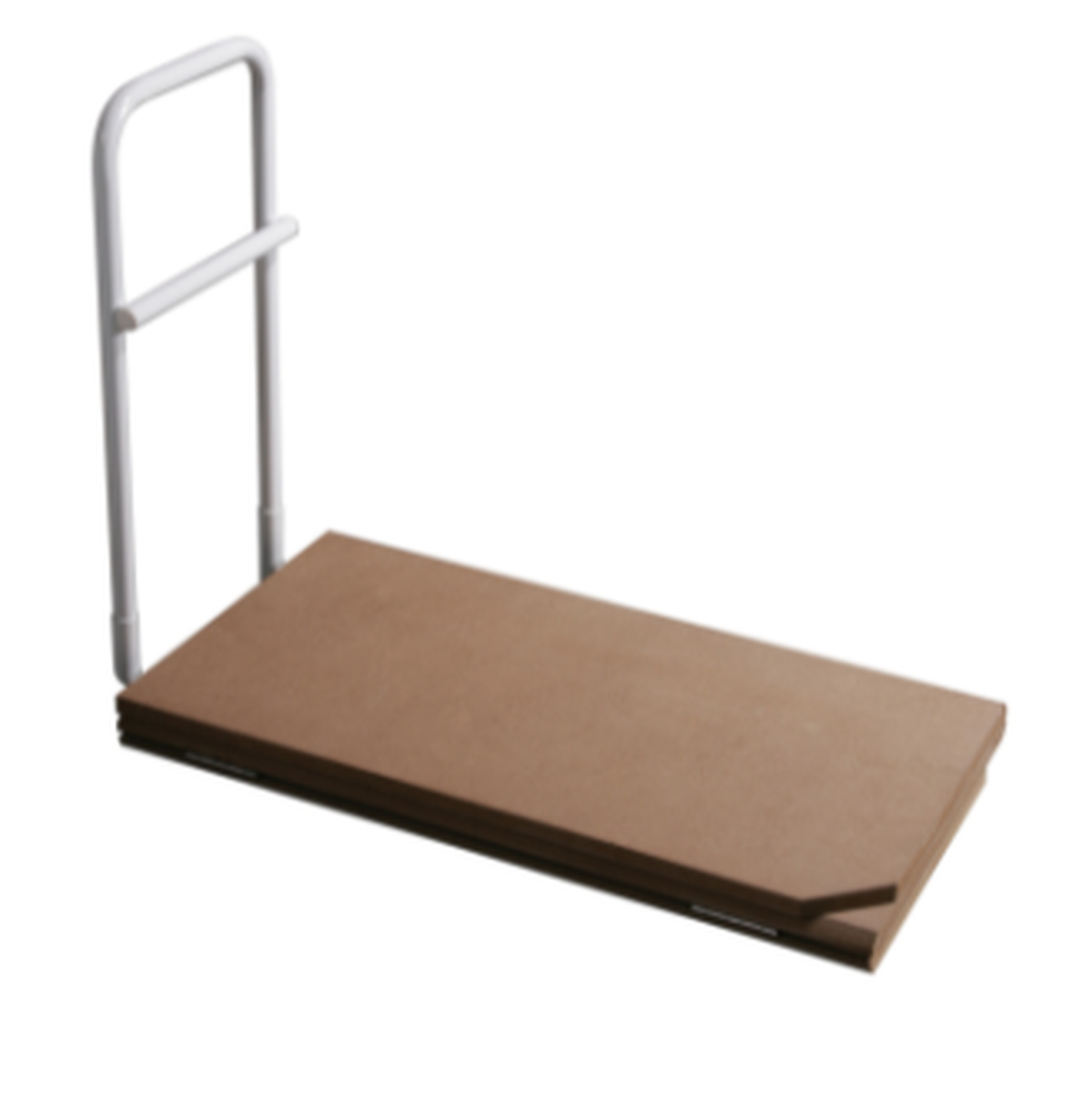 Drive DeVilbiss Healthcare Bed Assist Rail with Folding Board, sold on Amazon as Home Bed Assist Grab Rail with Bed Board, model No. 15062.
