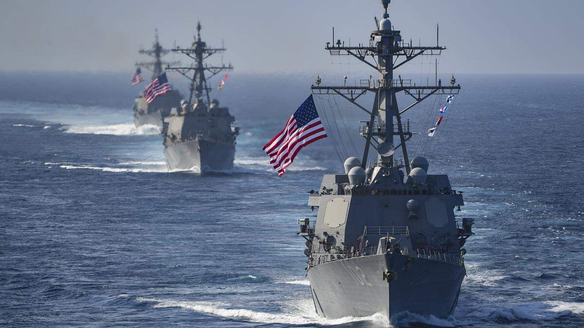 President Trump has ordered the Arleigh Burke-class guided-missile destroyers to the southern Caribbean, off the coast of Venezuela