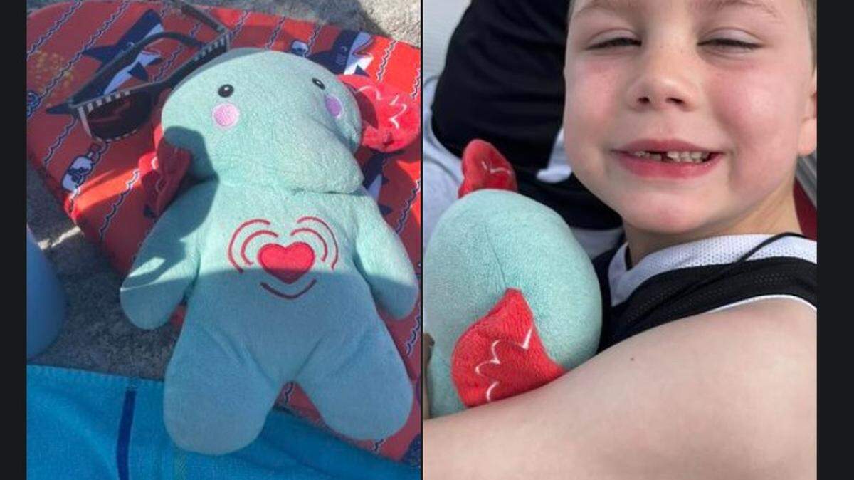 Liz Atkinson, an Iowa mom, posted on Facebook on May that a stuffed elephant carrying the ashes of her son, Garbryel, went missing some time during a family vacation to Walt Disney World in Orlando, Florida, that included stops in Kissimmee and Cocoa Beach.