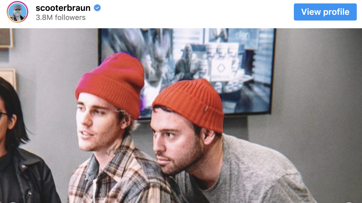 Longtime music manager Scooter Braun has announced his retirement.