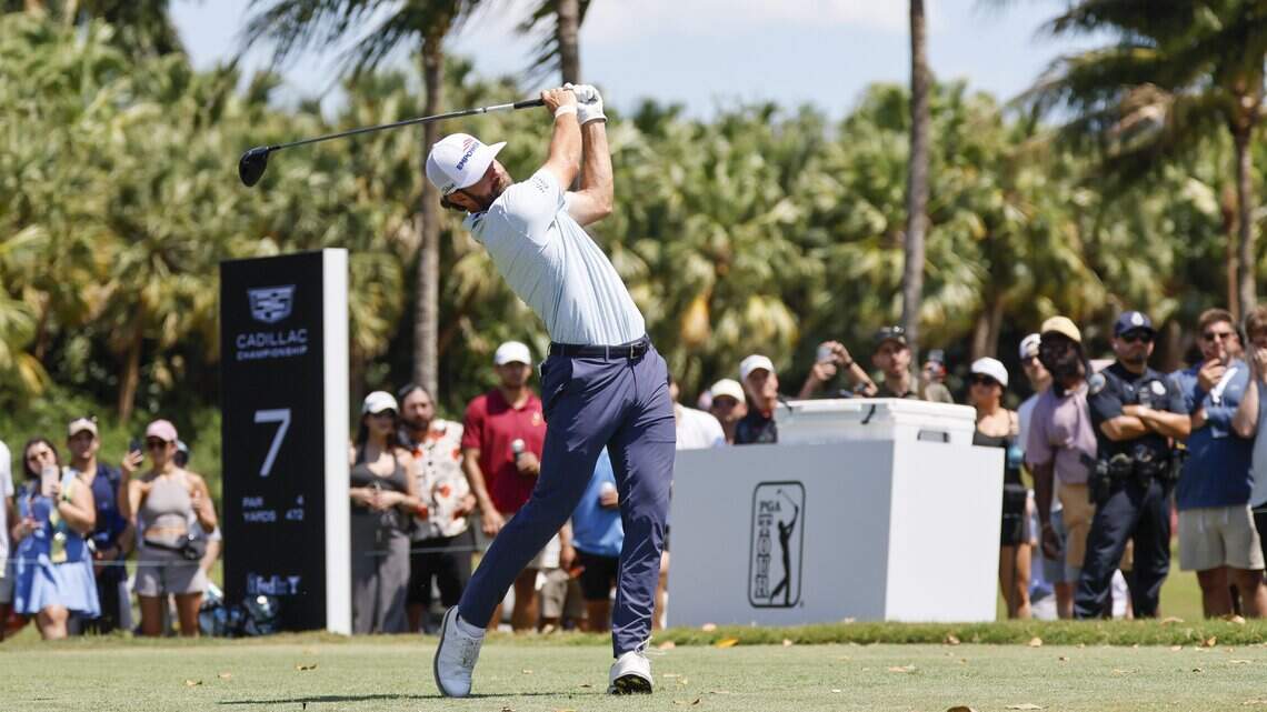 Young holds six-shot lead entering final round of Cadillac Championship