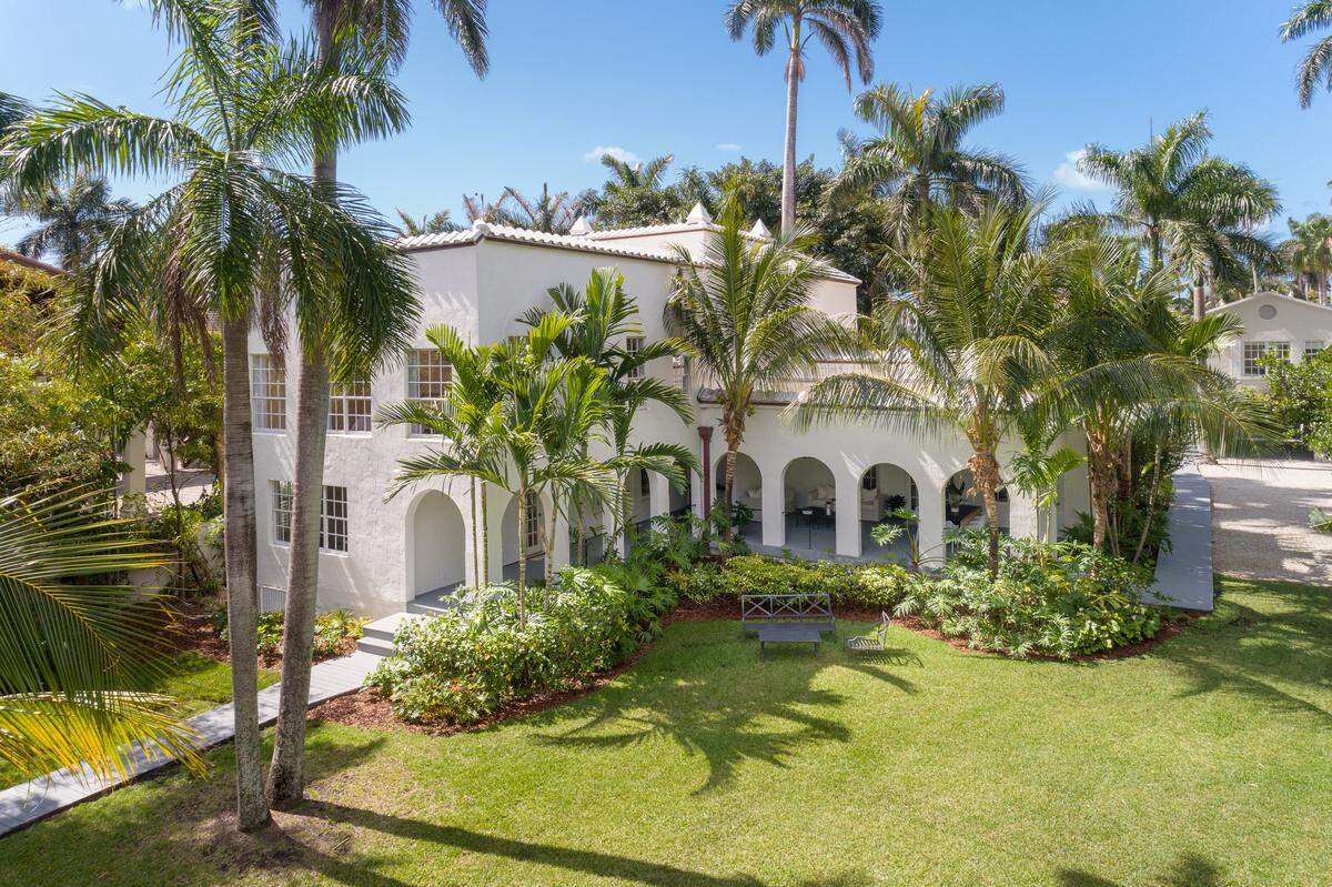 Al Capone’s former Miami Beach mansion was located at 93 Palm Ave. on Palm Island.