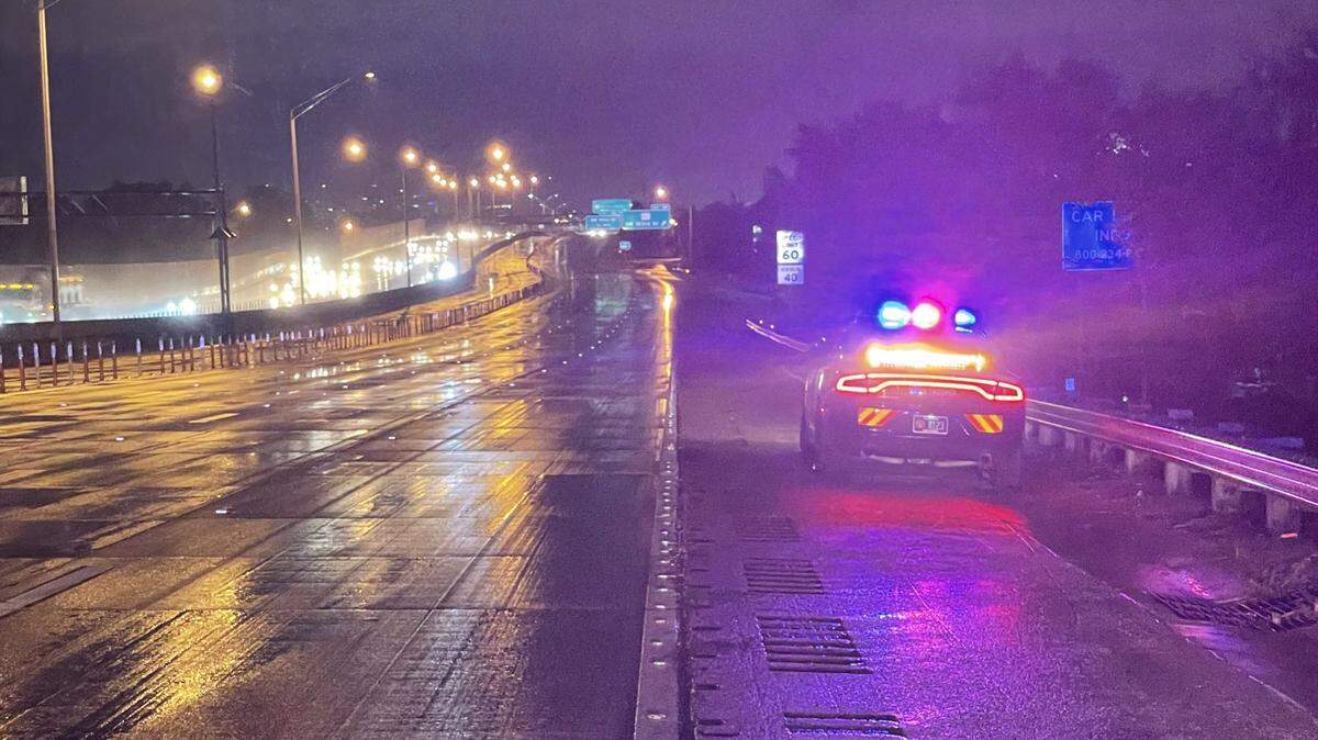One person was killed in a fiery crash that shut down a stretch of Interstate 95 in Miami-Dade early Friday through the morning rush hour.