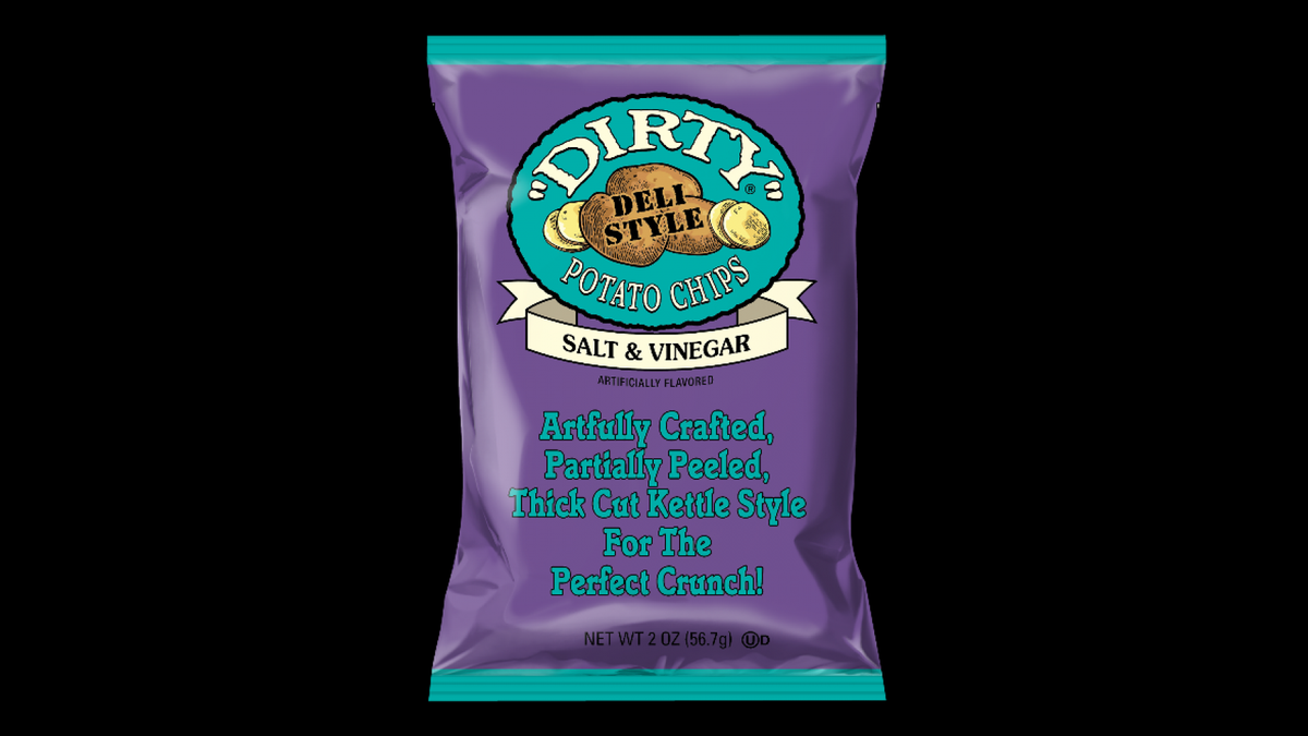 Dirty Salt & Vinegar Potato Chips