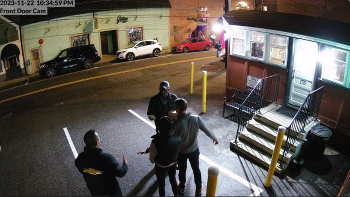 A former Portsmouth, New Hampshire, police officer and his family members are accused of racially motivated assaults.