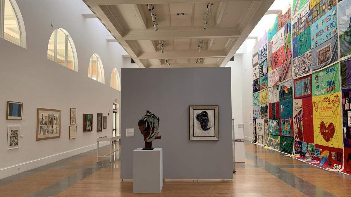 In 2021, the Coral Gables Museum had a comprehensive exhibit titled, “A Matter of Time; Examining Forty Years of AIDS While Living through a Pandemic.”