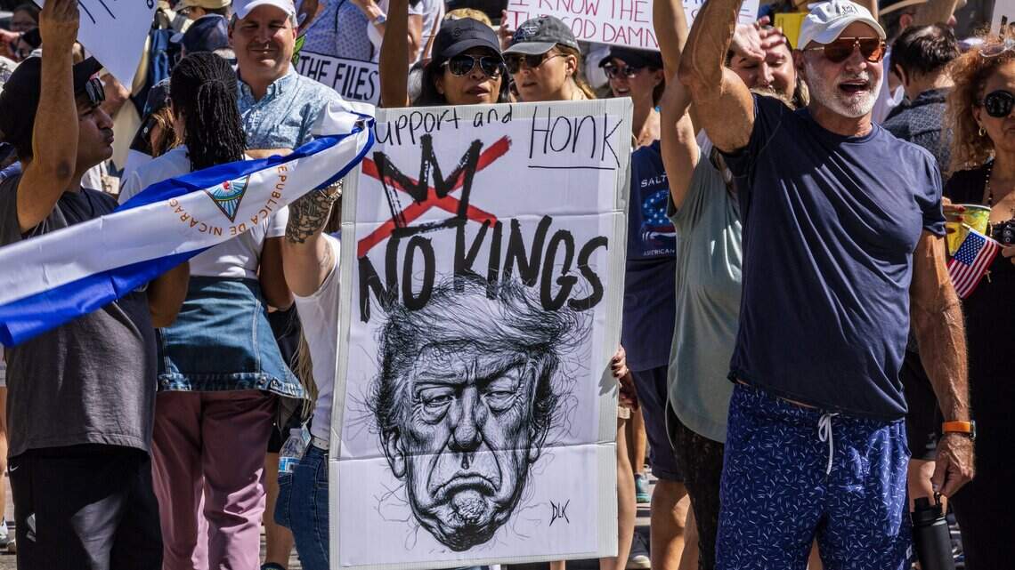 Live Updates: Here’s what is going on at ‘No Kings’ protests in Miami and Broward