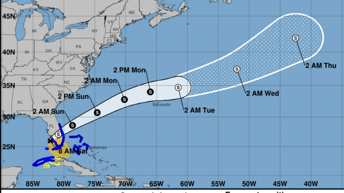 Potencial ciclón tropical uno deja copiosas inundaciones en el sur de la Florida