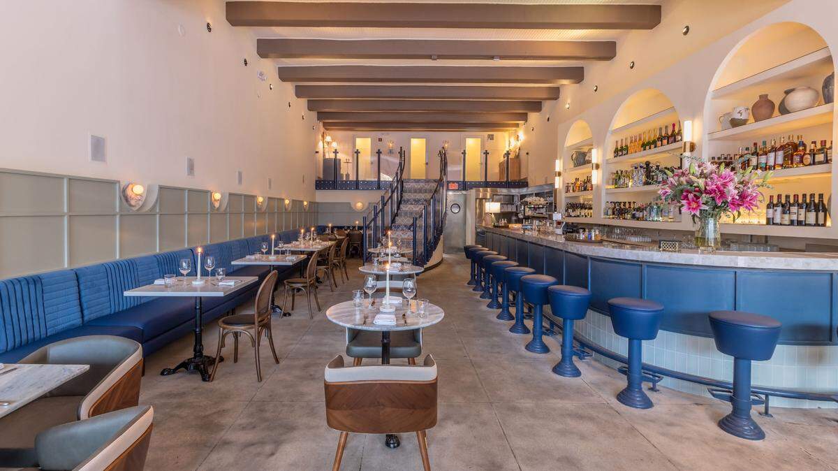 The new Mediterranean restaurant Issabella on Lincoln Road updates the former space of Balan’s.