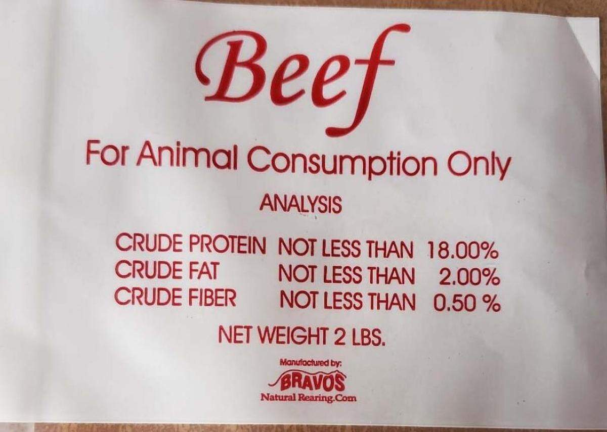 Performance Dog Ground Beef has been recalled due to a risk of salmonella or listeria on March 4, 2021.