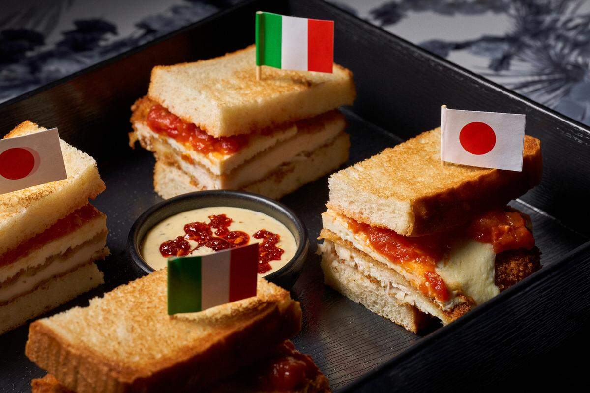 Chicken parm Katsu sando at Oise in Wynwood.