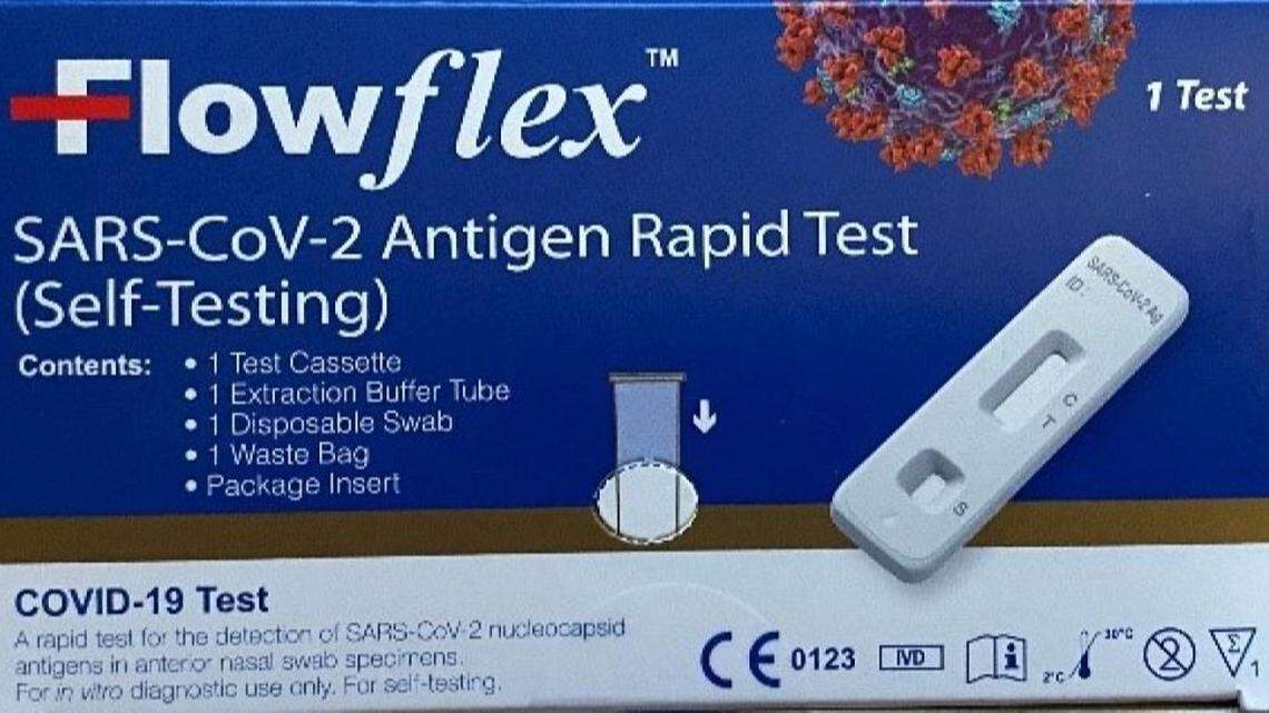 The Flowflex SARS-CoV-2 Antigen Rapid Test (Self-Testing) kit isn’t authorized for sale in the United States.