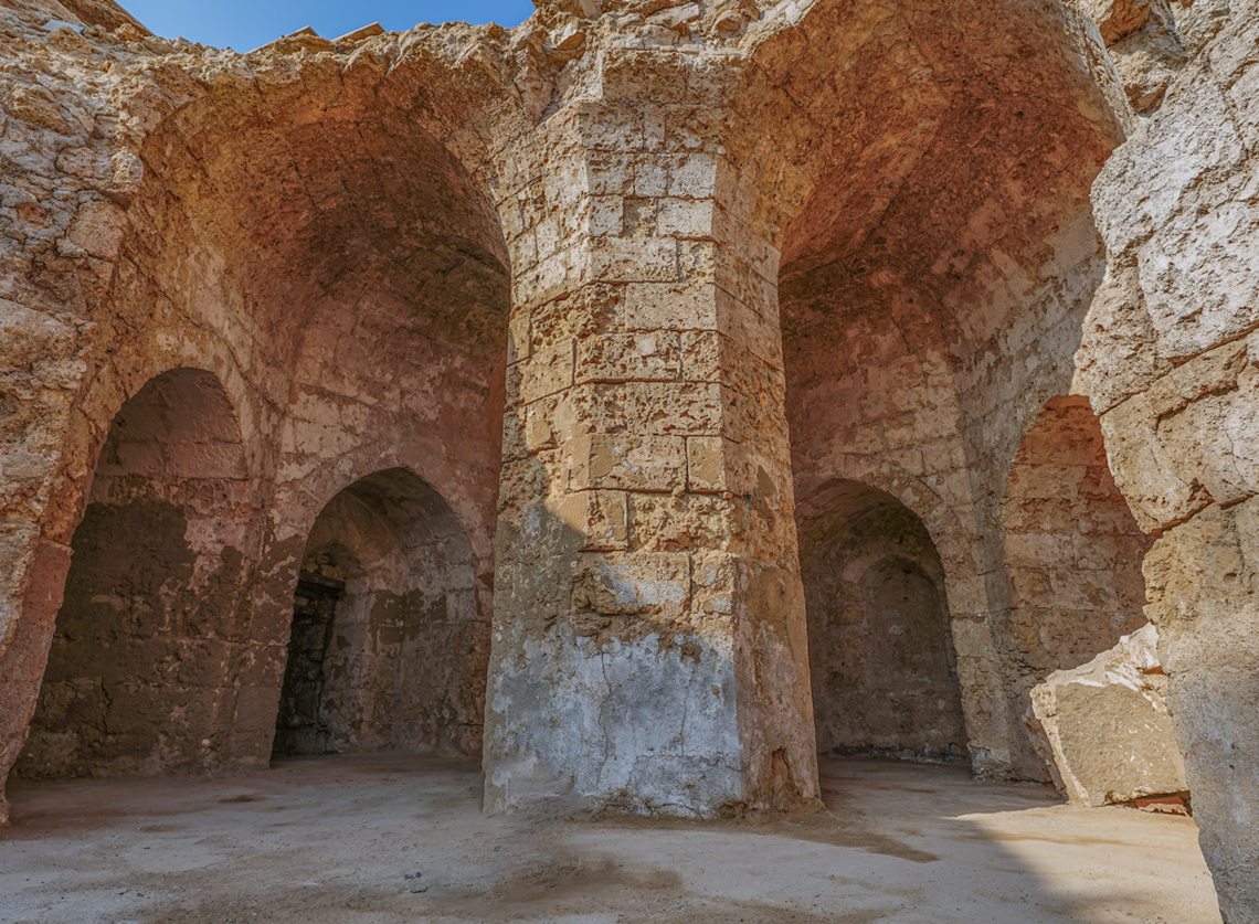 Various kinds of pottery were unearthed from the tower at Al-Shona, according to experts.