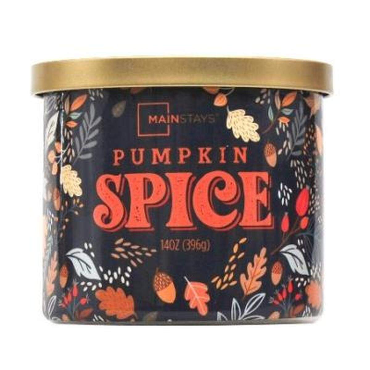 Mainstays Pumpkin Spice candle