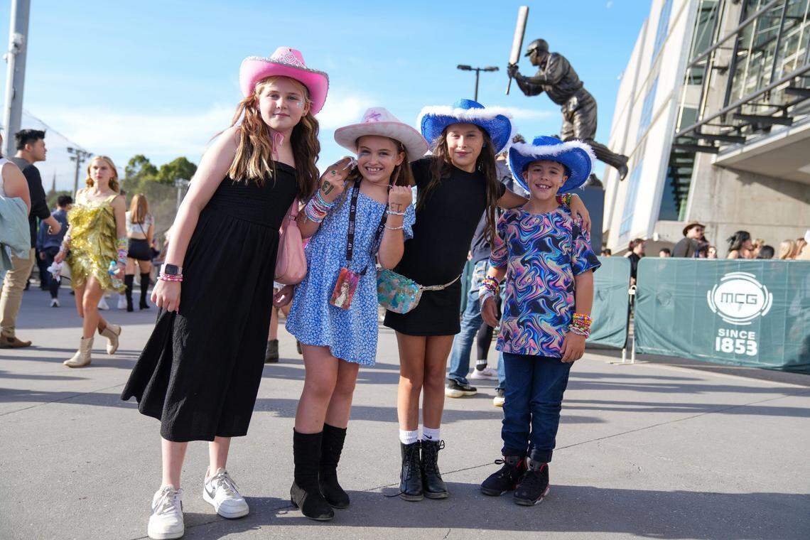 Taylor Swift performed her largest Eras Tour concert venue in Melbourne, Australia, Feb. 16-18, 2024. Up to 96,000 fans attended each night.