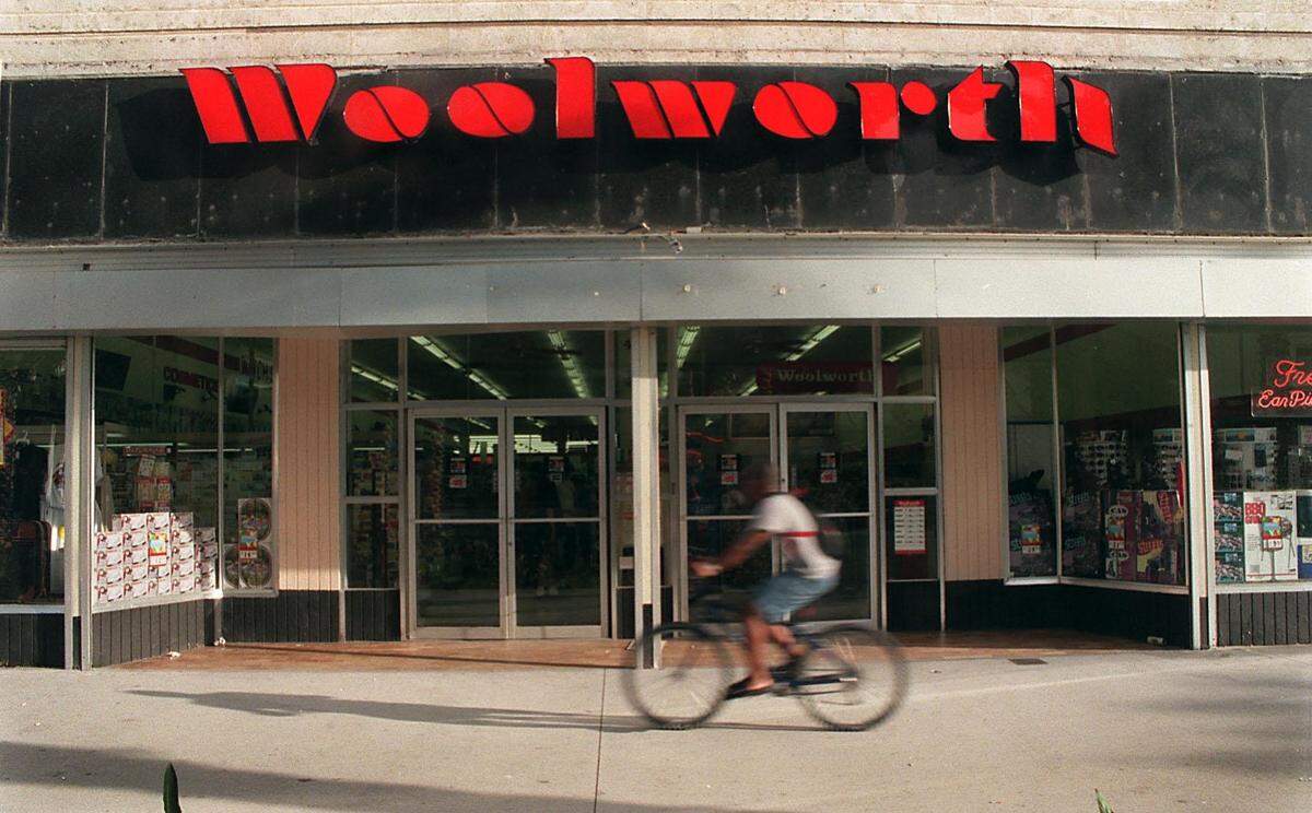 Woolworth on Lincoln Road and Washington Avenue in Miami Beach.