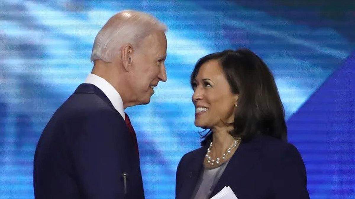 Democrat Joe Biden chose California U.S. Sen. Kamala Harris as his running mate.