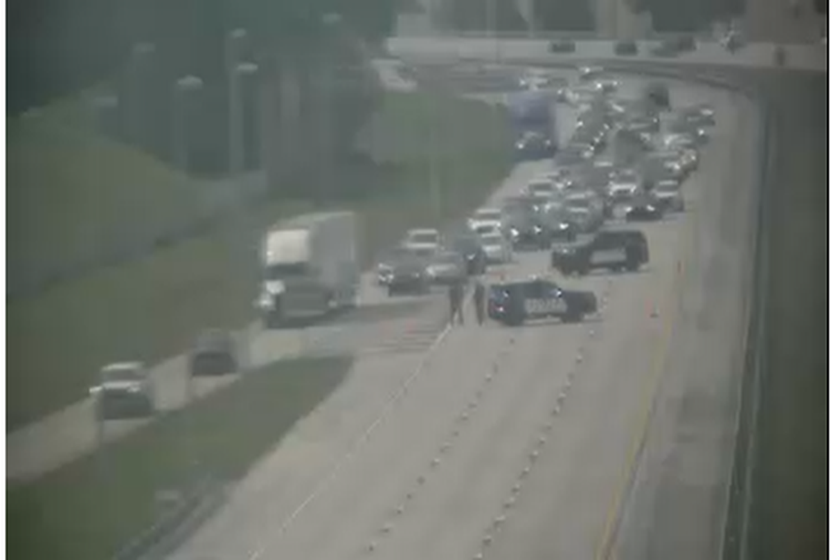 A multi-vehicle crash shut down the Sawgrass Expressway in Coral Springs in the afternoon of Jan 22, 2023.