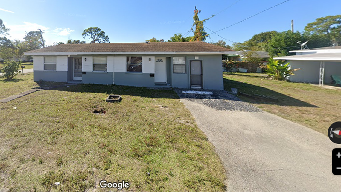 A man is accused of killing and dismembering a roommate at this home on Grand Avenue in Fort Myers, Florida, police said.