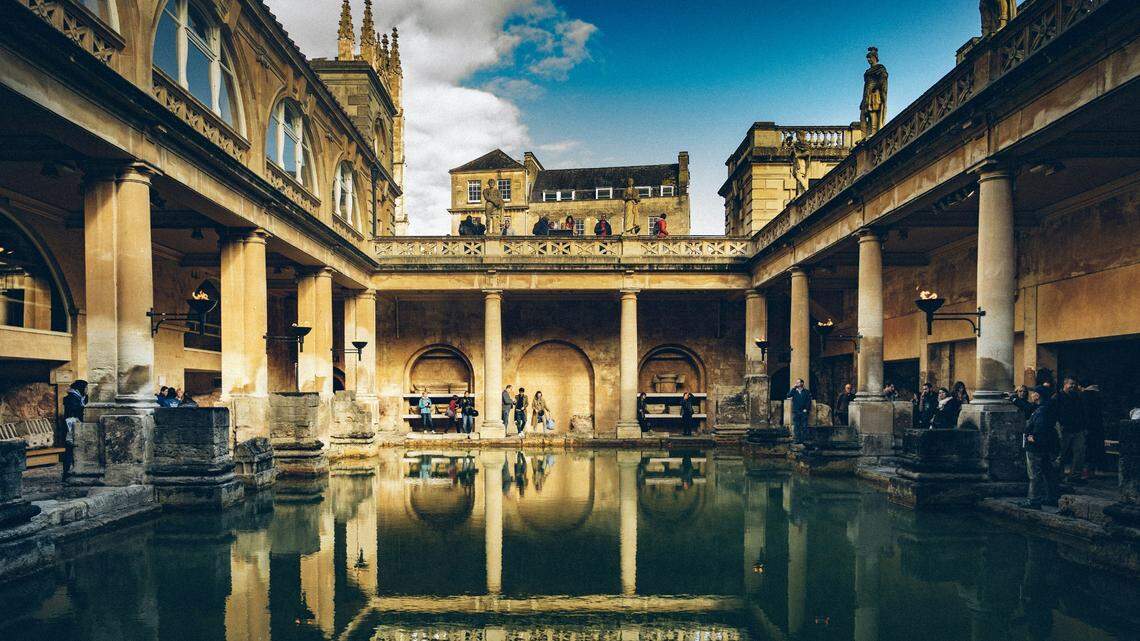 Hot springs in Bath, England, have been used for thousands of years and are rumored to have healing properties. Researchers now believe this may be true.