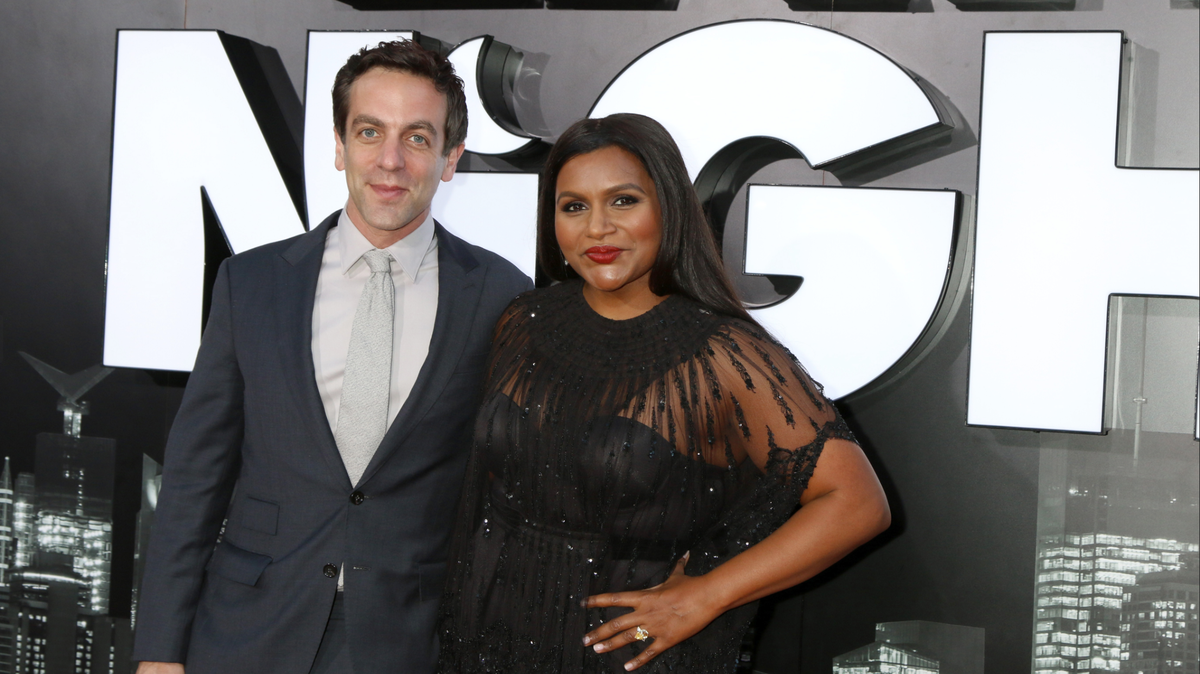 mindy kaling and b.j. novak