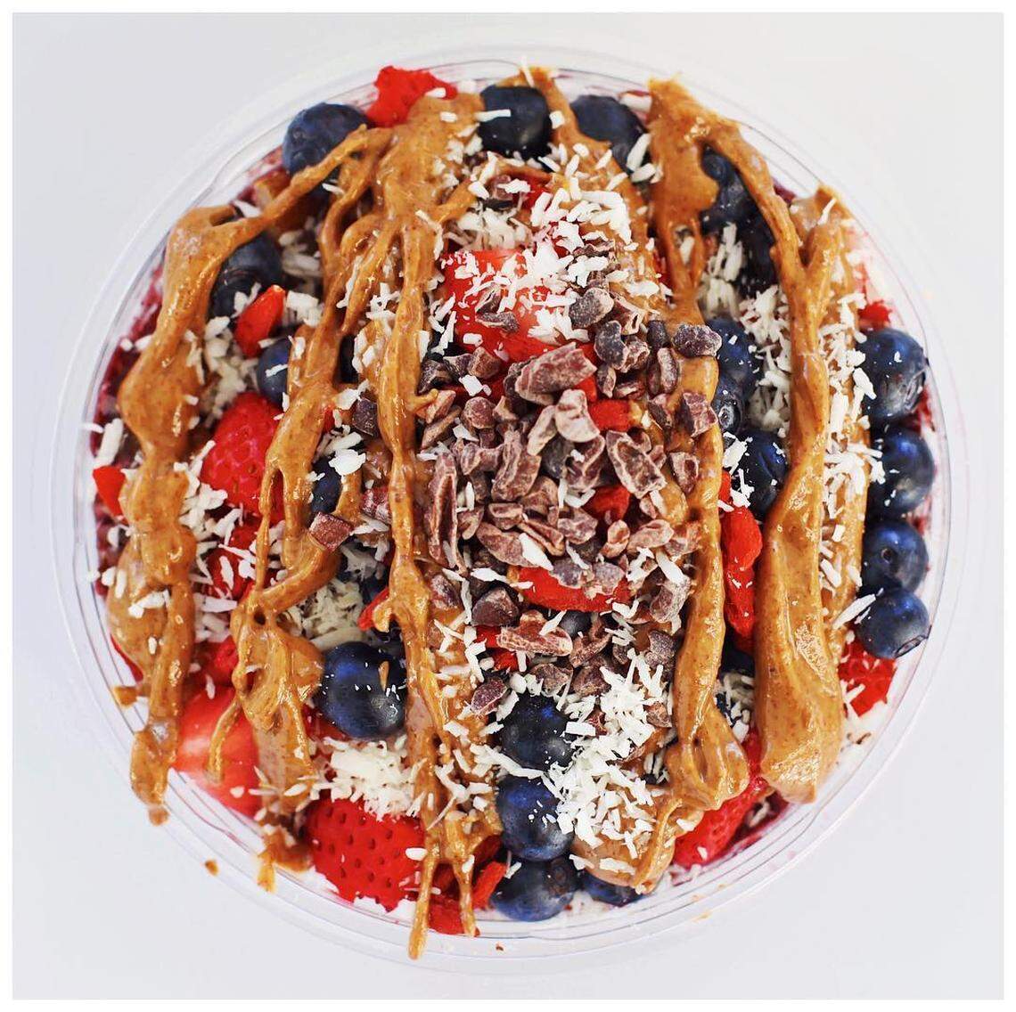 An acai bowl from Raw Republic