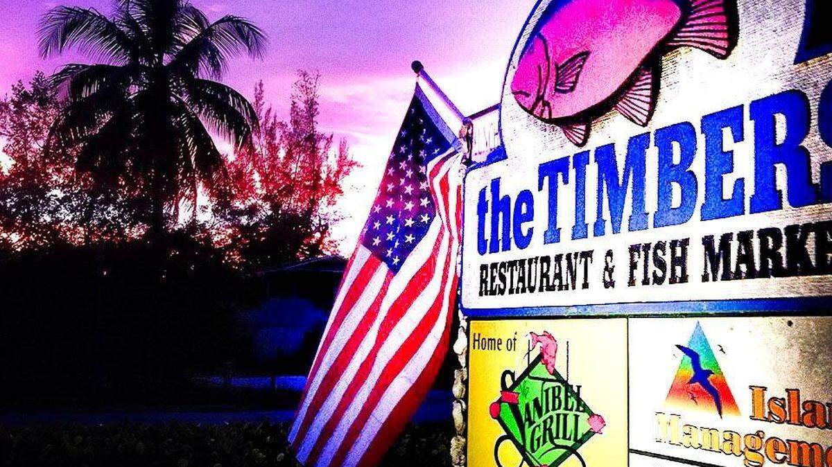 The Timbers Restaurant & Fish Market and Sanibel Grill signage before Hurricane Ian. Though damaged, Sanibel Grill had a soft opening on Nov. 27 and opened on Dec. 1 to residents and workers on the island general manager Julie Grzeszak told the Miami Herald.