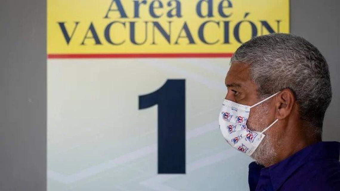 In April, Puerto Rico’s governor announced that  officials would vaccinate all those 16 and older, which led to celebrations across the U.S. territory as it faced a spike in COVID-19 cases.