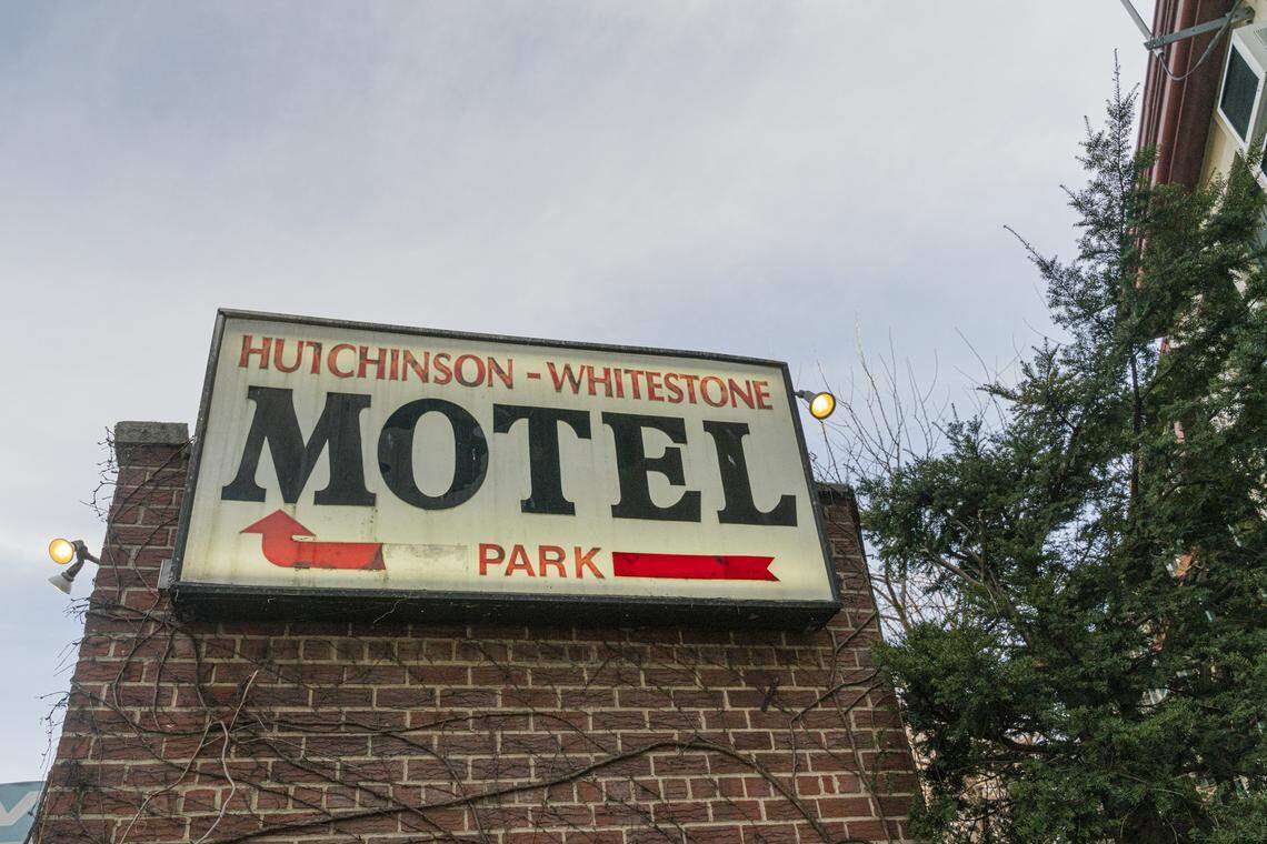 Hutchinson Whitestone Motel in Bronx, New York on March 13, 2026.