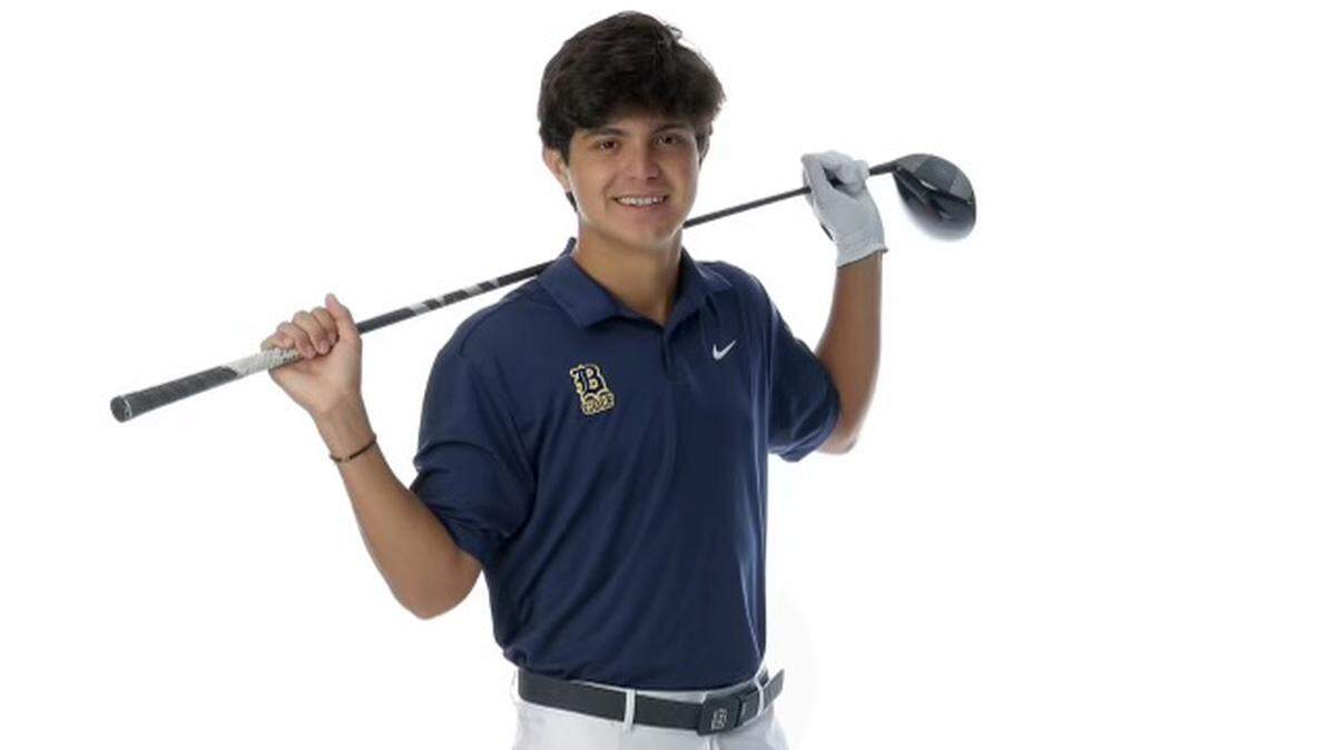 Belen Jesuit’s Lorenzo Rodriguez will look to repeat as a state golf champion this coming season.
