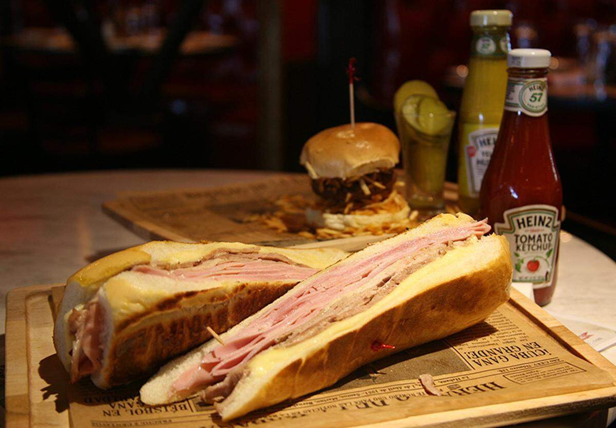 Media noche sandwich from Havana 1957