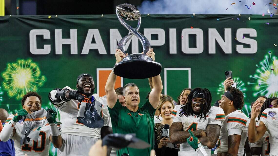 Miami Hurricanes’ Mario Cristobal gets contract extension after run to title game