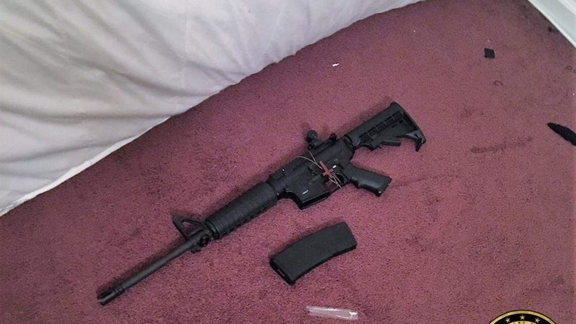 A 17-year-old boy is in police custody after officials say he stole an AR-15 and tactical gear from a Palm Beach Sheriff deputy’s unmarked police car.