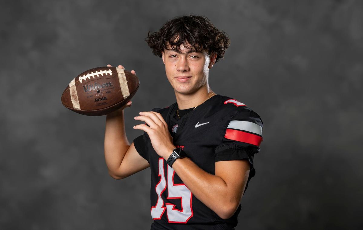 Miami Southridge quarterback James Perrone will lead the Spartans in several marquee matchups this coming season.