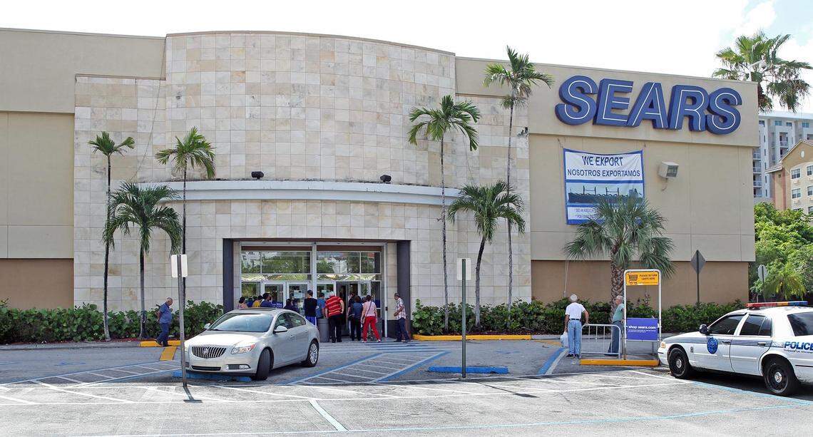 This Sears store on Douglas Road and Coral Way, across the street from Coral Gables and Miracle Mile, will not be one of the stores closing.