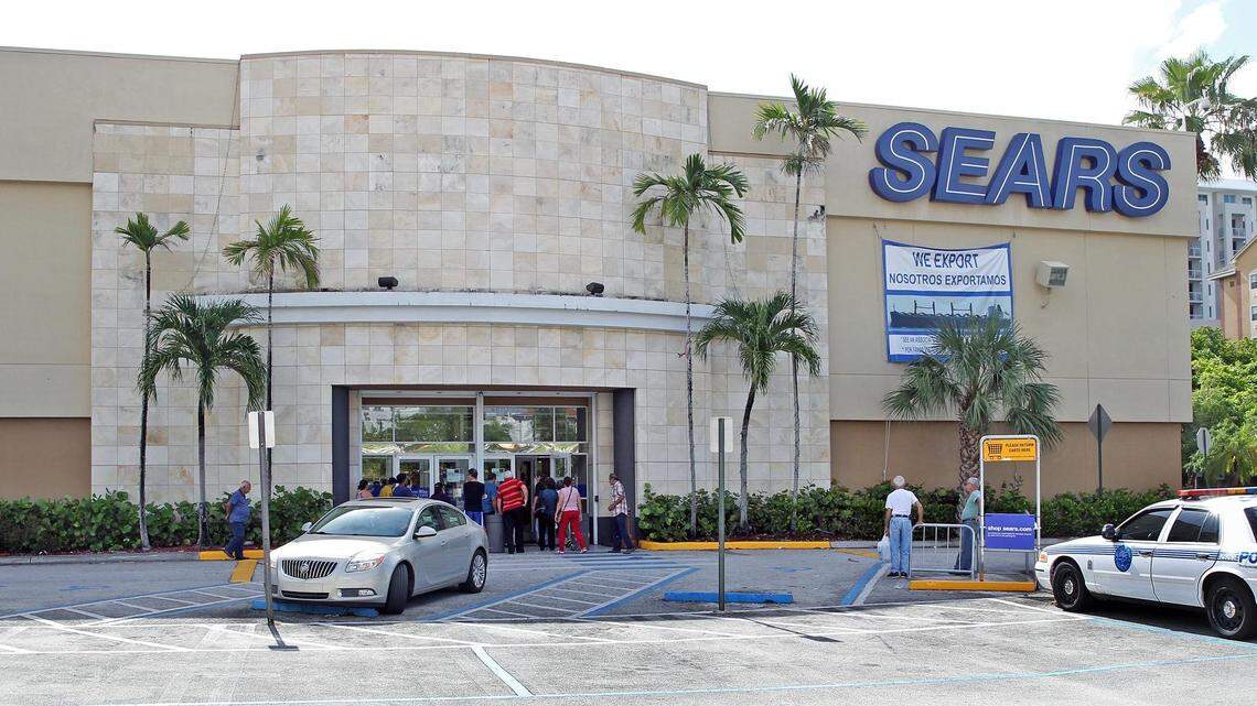 This Sears store on Douglas Road and Coral Way, across the street from Coral Gables and Miracle Mile, will not be one of the stores closing.