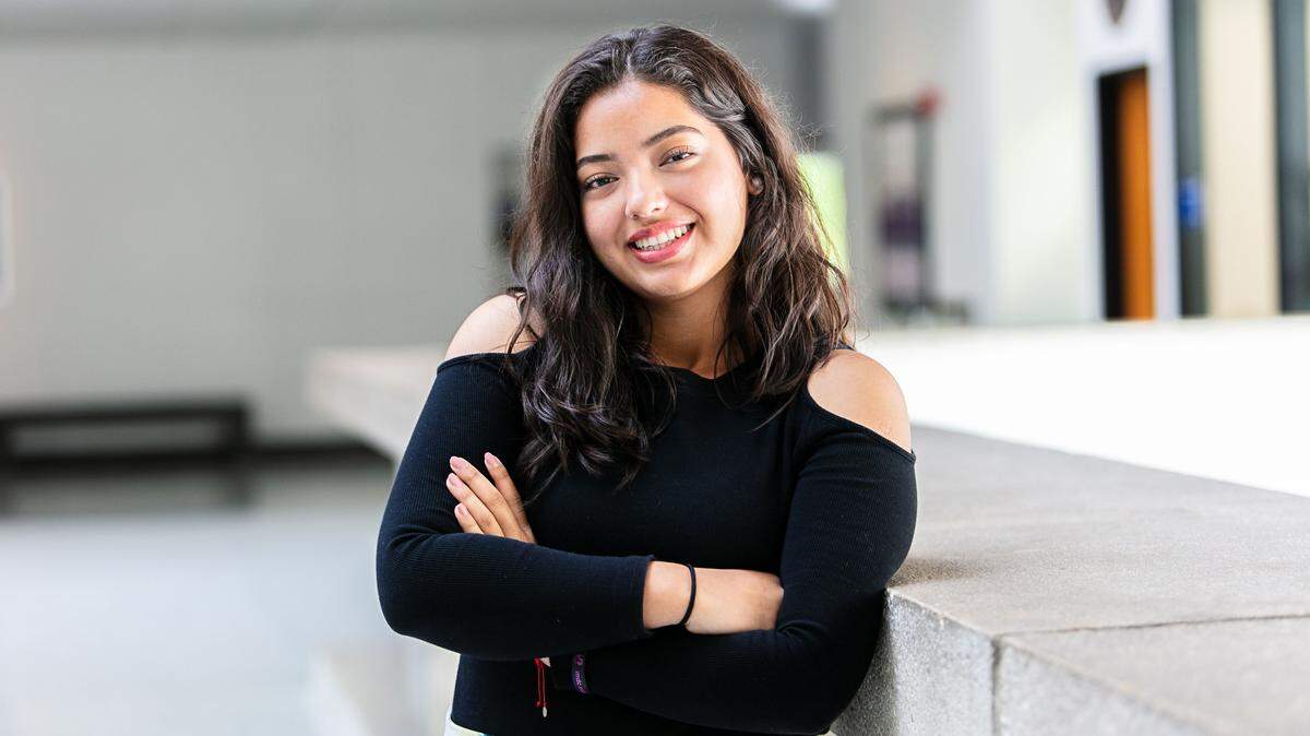 Fiorenza Herrera Diaz, a sophomore at Miami Dade College, was named a Campus Compact 2019 Newman Civic Fellow for her dedication to finding solutions to challenges facing communities across the country.