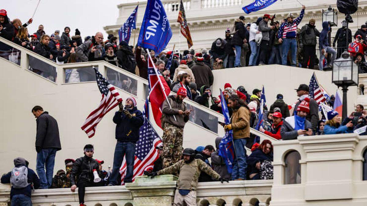 Mobs of Trump-supporting white radicals breached the Capitol in Washington, D.C., on Jan. 6 as a joint session of Congress met to certify the election of President-elect Joe Biden.