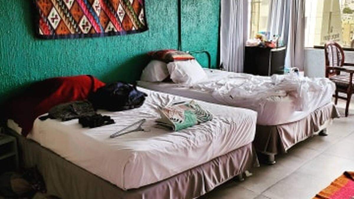 Jessica Brar, from Gainesville, Florida, is staying at a hostel in Lima, Peru. The Peruvian government closed its borders on March 16 due to the coronavirus and she has been quarantined in her room for a week.