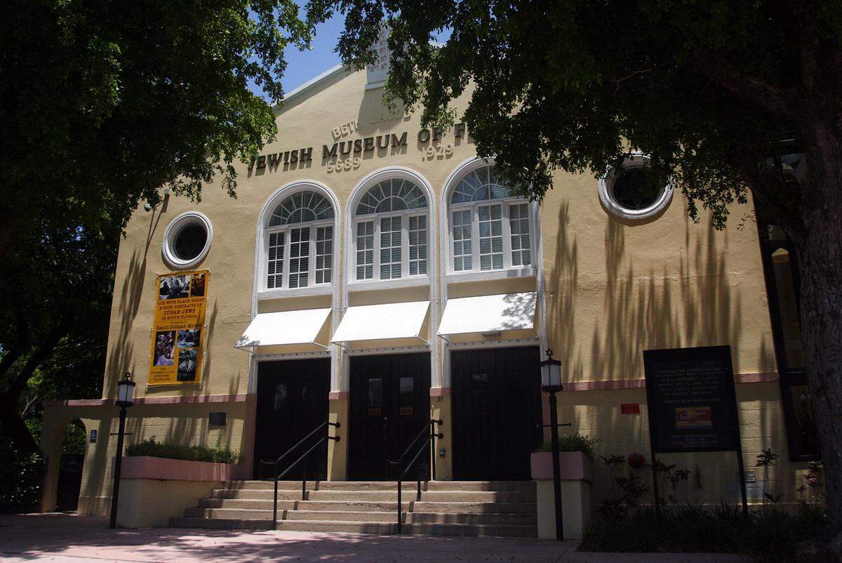 At the Jewish Museum of Florida-FIU on Miami Beach the history of the Jewish people and their contributions to Florida is told. Its structure was built in 1929, pictured in a file photo from May 25, 2010. Murray Dubbin helped found the former synagogue as a museum.